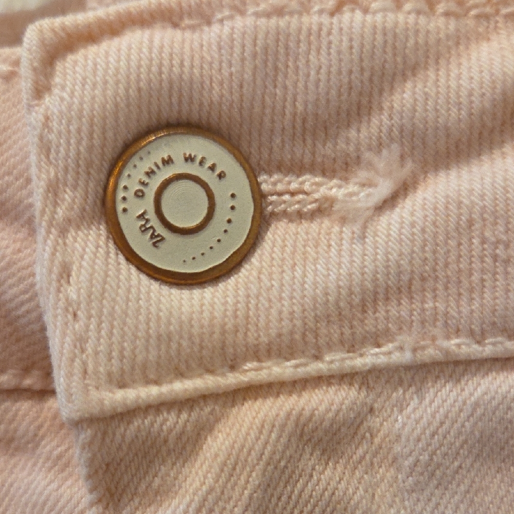 Zara Pink Children's Pants/ Jeans For A Little Girl . New With Tag. - Picture 2 of 12